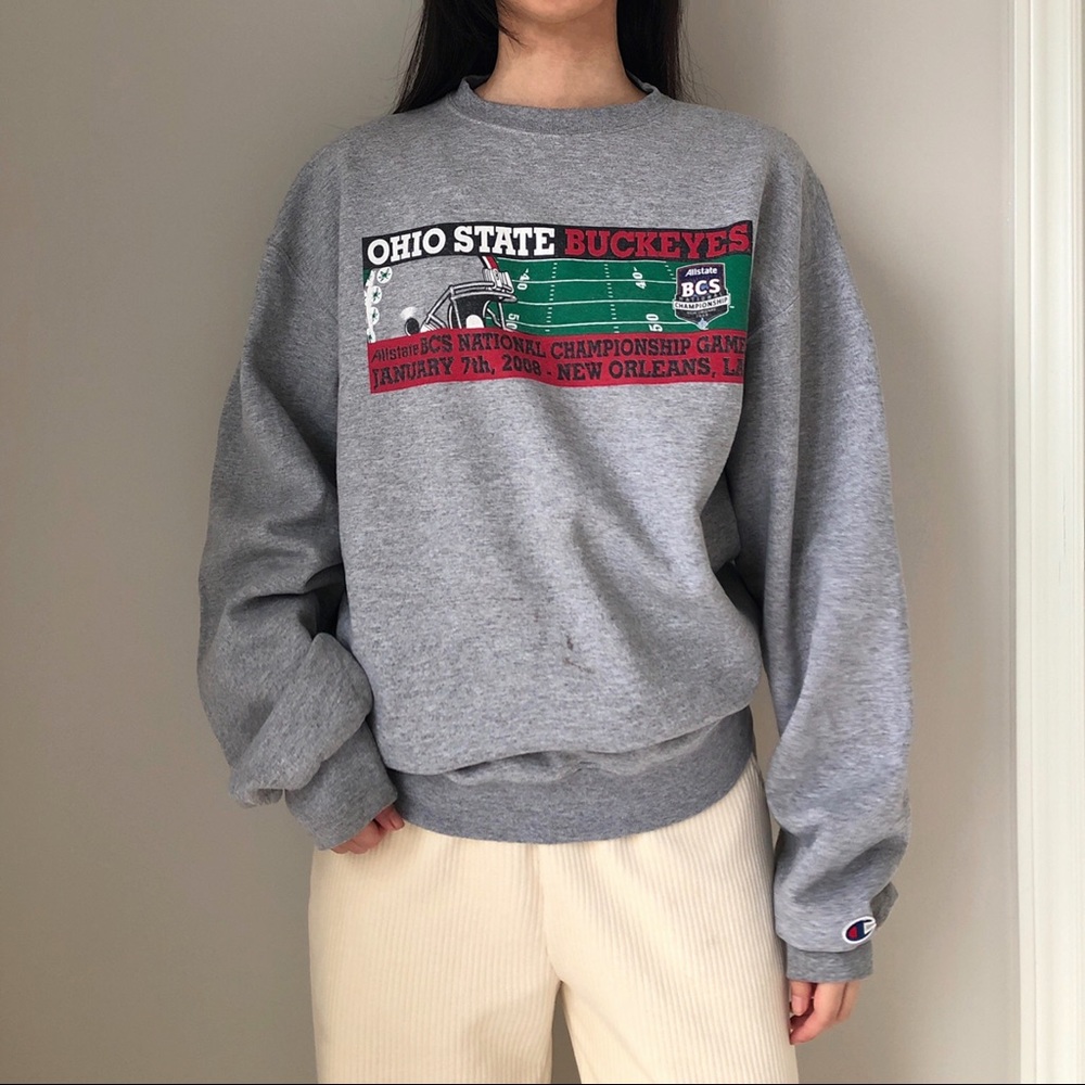 COPY - Classic champion Ohio buckeyes crewneck sweatshirt